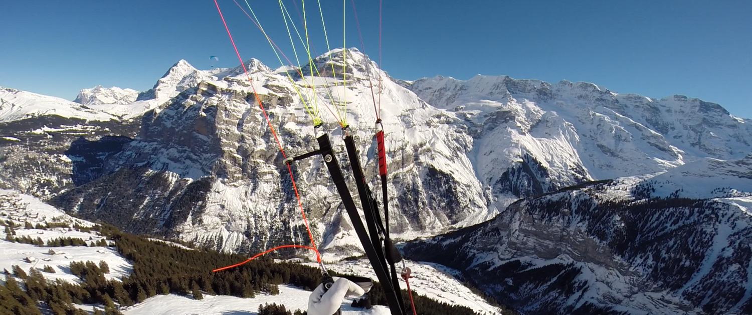 Swissgliders - Tandem Gleitschirmflug Mürren