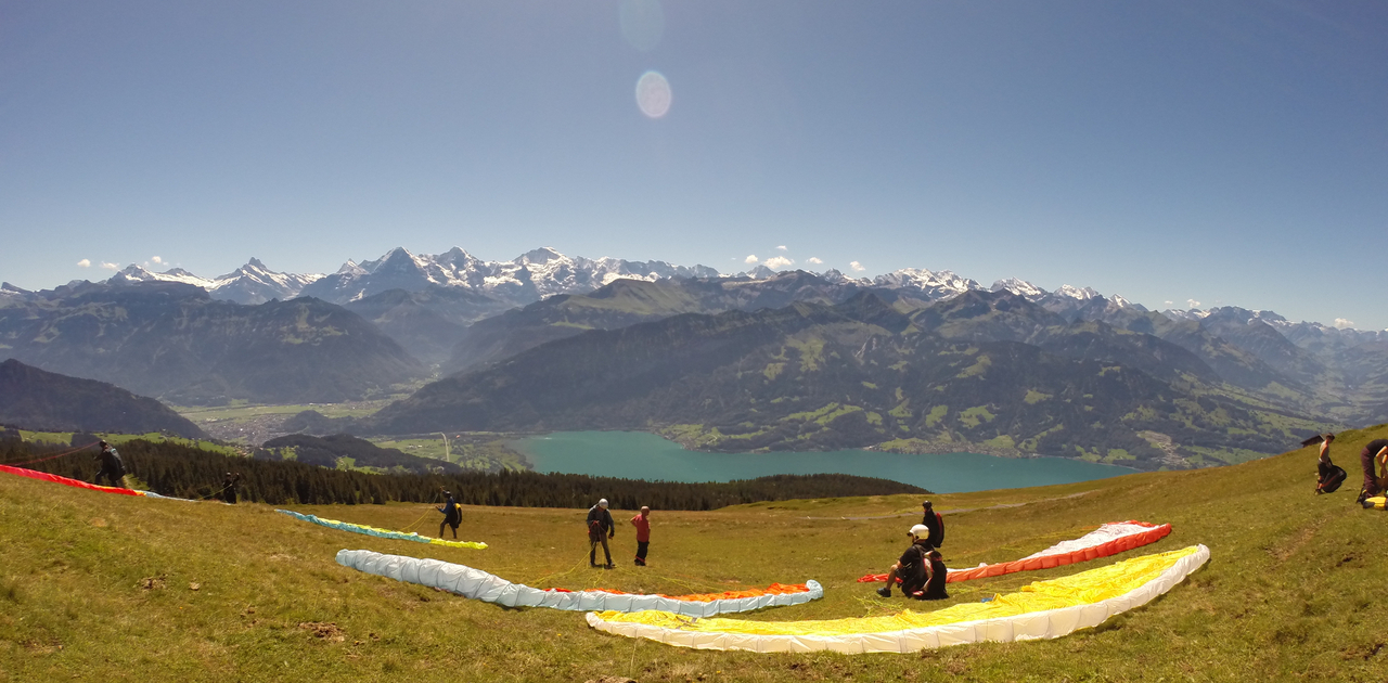 Swissgliders - Niederhorn - Gleitschirm Tandemflug