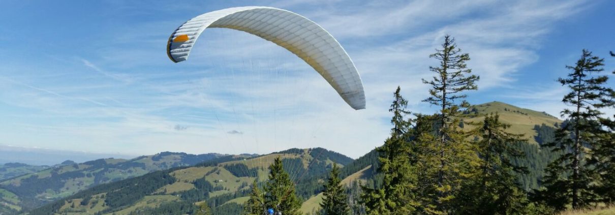 Tandem Gleitschirmflug Schwarzsee