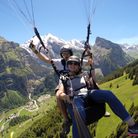 Swissgliders – Allmenalp Kandersteg – Tandem Gleitschirmfliegen