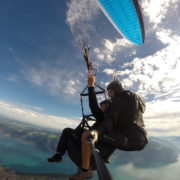 Swissgliders Tandem Paragliding over Spiez