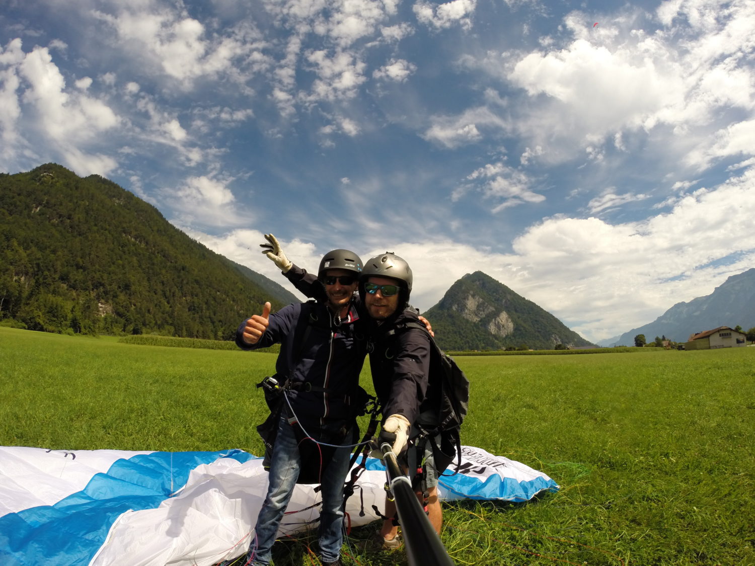 Swissgliders Interlaken Landing