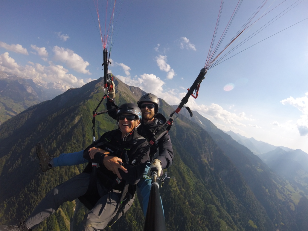 Niesen Tandemparagliding Delayed