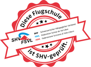 Diese Flugschule ist SHV-geprüft.